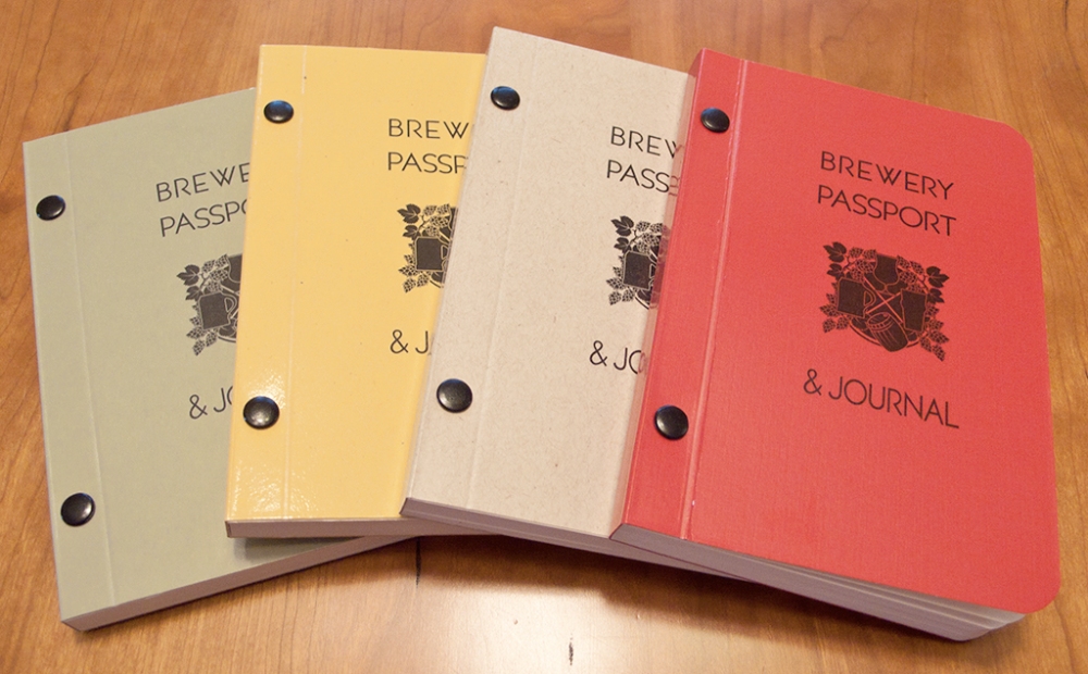 Photo of the Brewery Passport & Journal (from Beerporium's site)