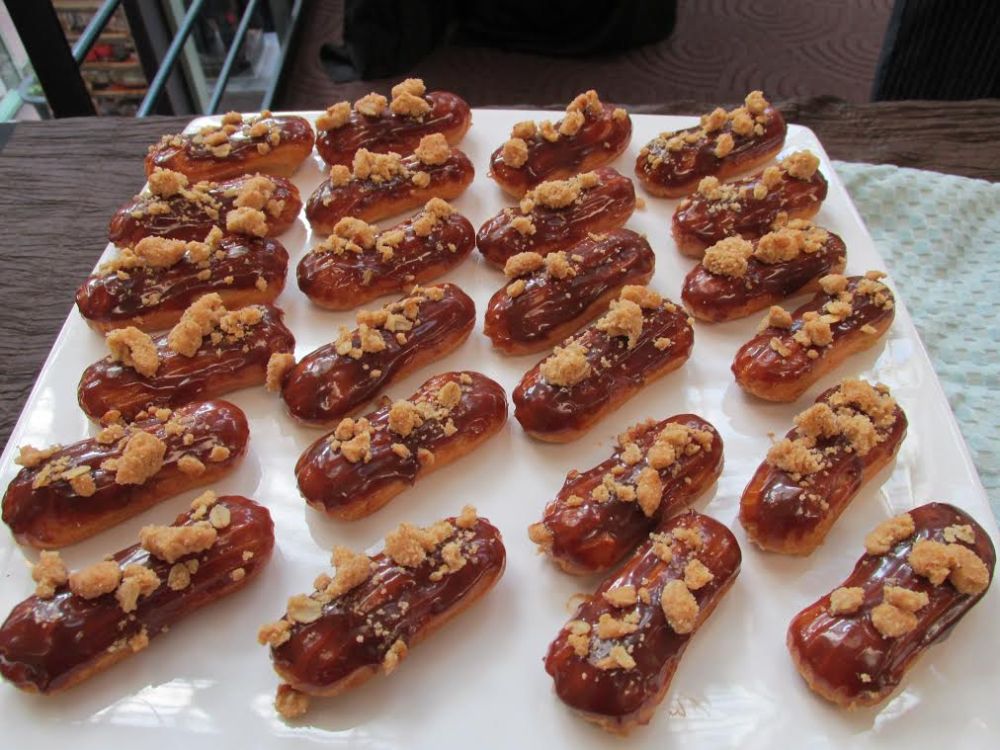 More of D Bar's delicious eclairs. 